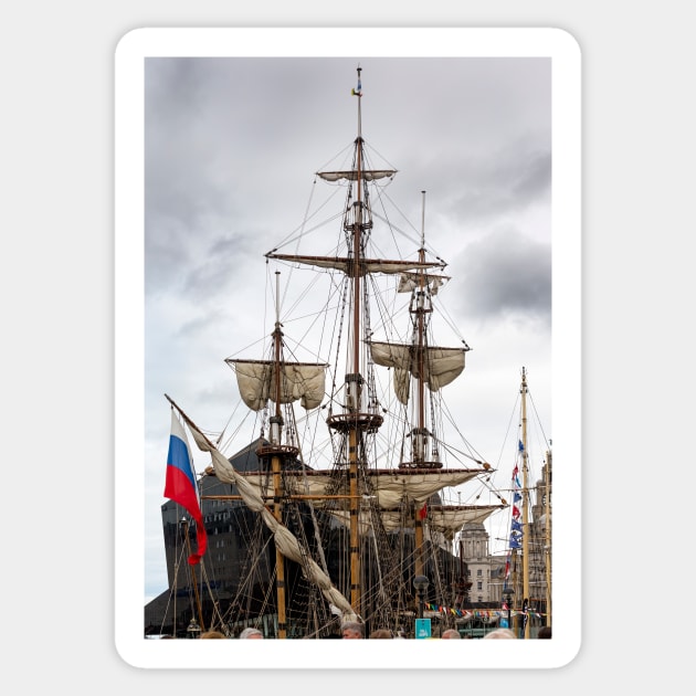 Tall ship. Sticker by jasminewang